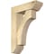 Ekena Millwork Westlake Slat Rough Sawn Bracket w/ Offset Brace, Douglas Fir, 6"W x 18"D x 26"H BKT0604X18X26WTL06RDF - alternate 1